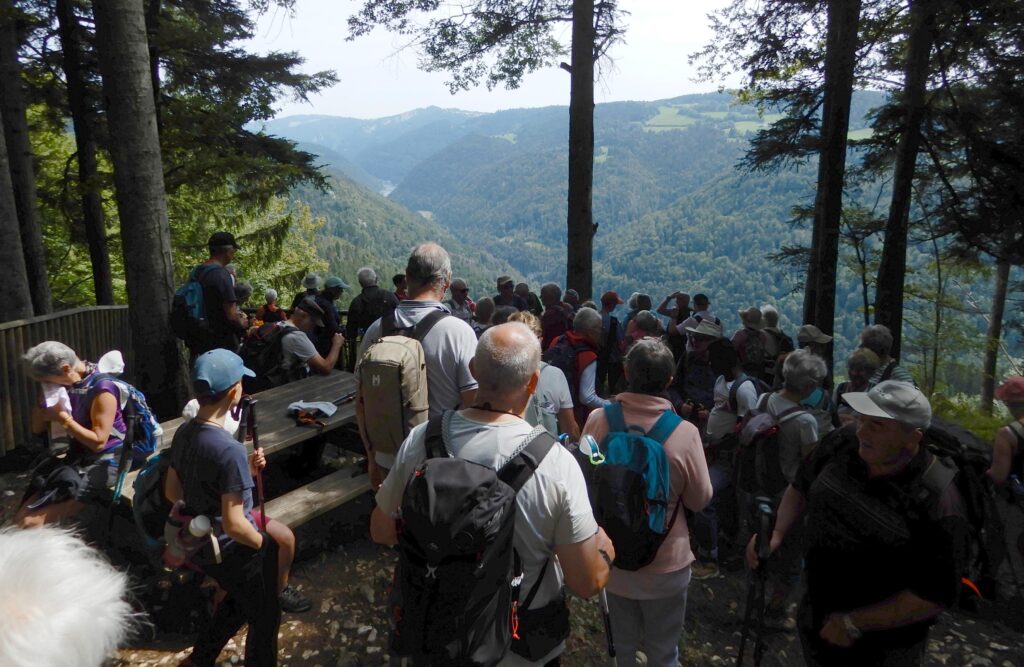 rando St Hip 6 aout 938 belvédère de la Crampoulotte