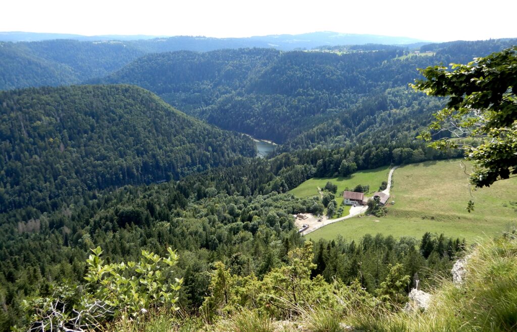 rando St Hip 6 aout 951 le Doubs à Biaufond et les Elavines